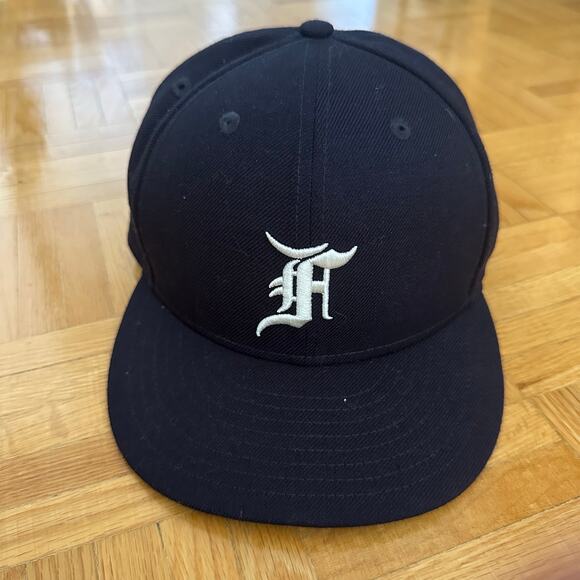 Essentials Fear of God New Era 7 5/8 Fitted baseball cap hat 5950 - Picture 1 of 5